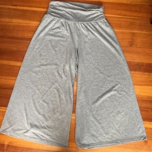 soft wide legged pants